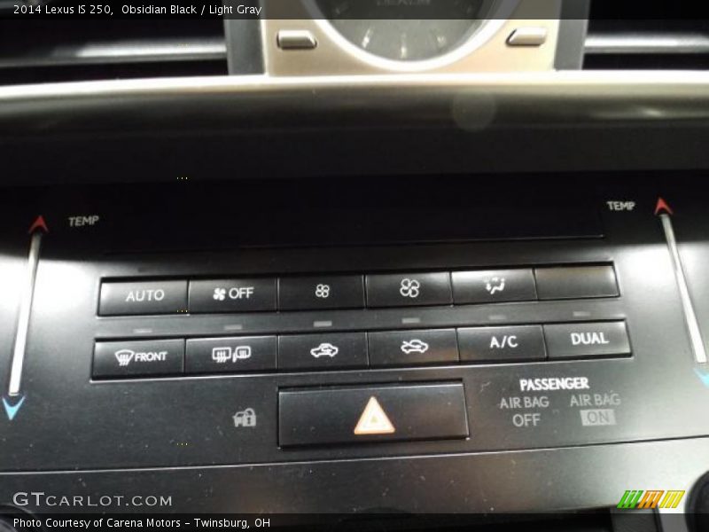 Obsidian Black / Light Gray 2014 Lexus IS 250