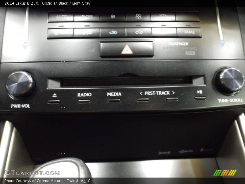 Obsidian Black / Light Gray 2014 Lexus IS 250