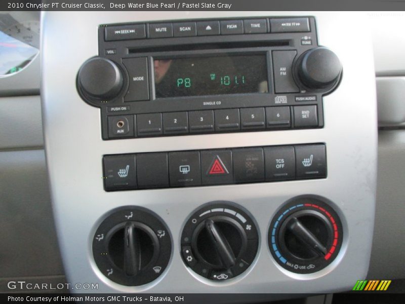 Deep Water Blue Pearl / Pastel Slate Gray 2010 Chrysler PT Cruiser Classic