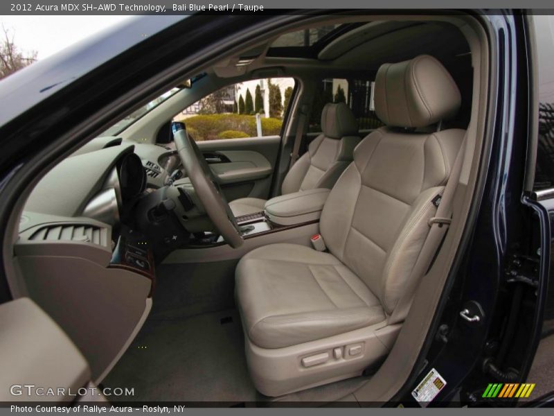 Bali Blue Pearl / Taupe 2012 Acura MDX SH-AWD Technology