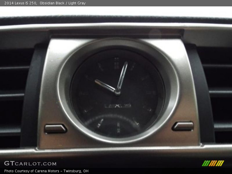 Obsidian Black / Light Gray 2014 Lexus IS 250