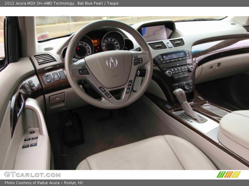 Bali Blue Pearl / Taupe 2012 Acura MDX SH-AWD Technology