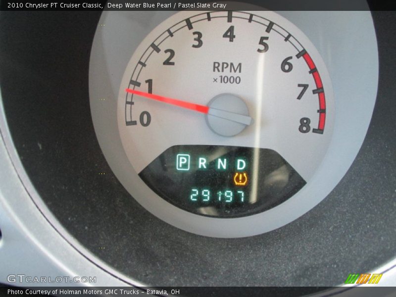 Deep Water Blue Pearl / Pastel Slate Gray 2010 Chrysler PT Cruiser Classic