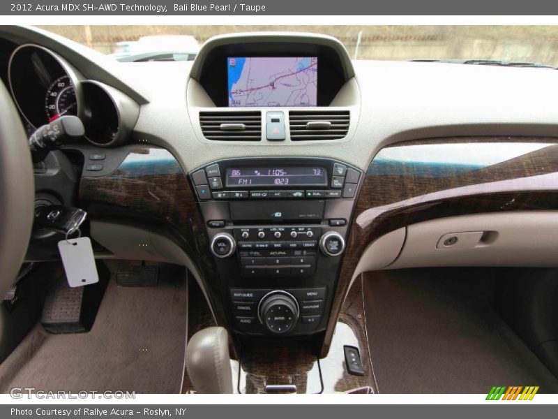 Bali Blue Pearl / Taupe 2012 Acura MDX SH-AWD Technology