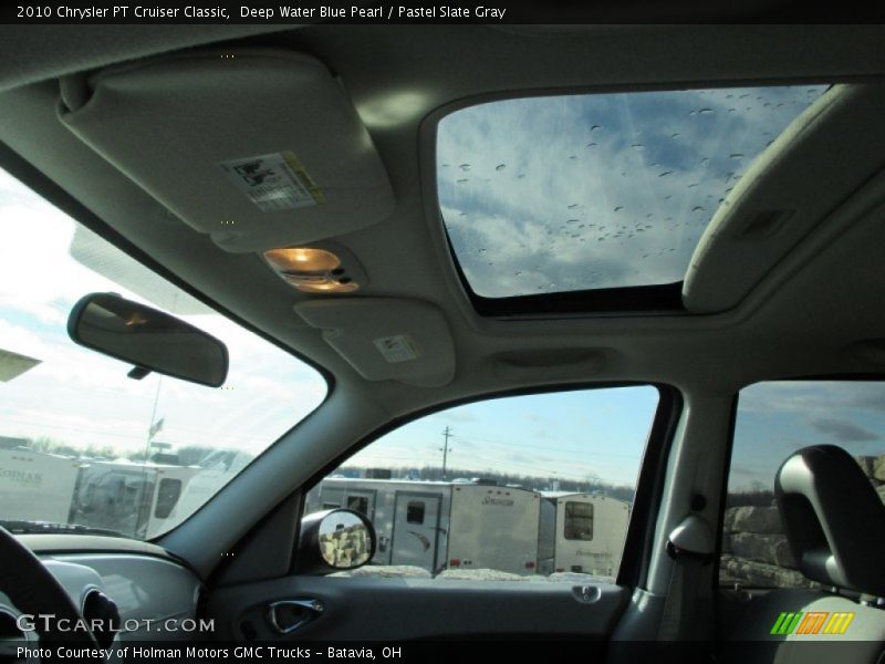 Deep Water Blue Pearl / Pastel Slate Gray 2010 Chrysler PT Cruiser Classic