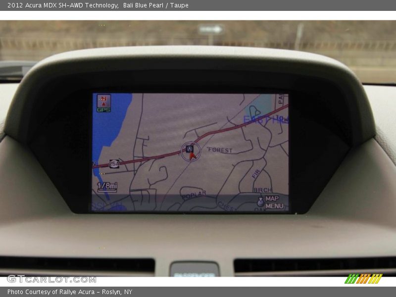 Bali Blue Pearl / Taupe 2012 Acura MDX SH-AWD Technology