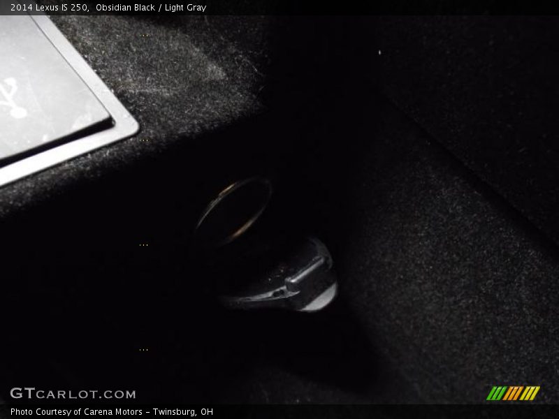 Obsidian Black / Light Gray 2014 Lexus IS 250