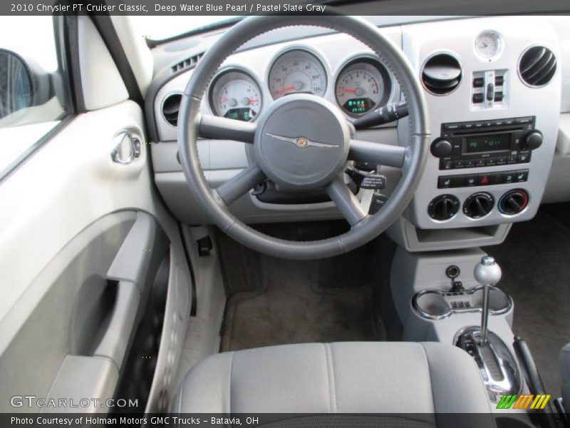 Deep Water Blue Pearl / Pastel Slate Gray 2010 Chrysler PT Cruiser Classic