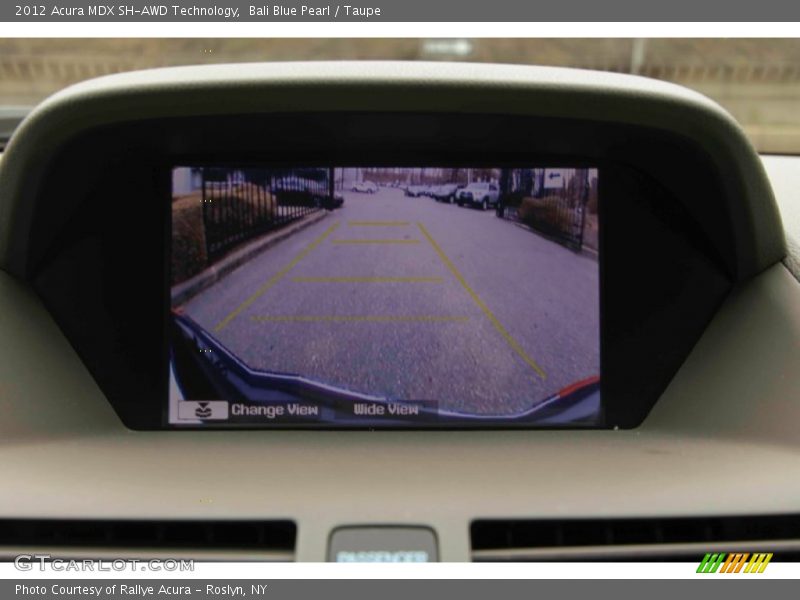 Bali Blue Pearl / Taupe 2012 Acura MDX SH-AWD Technology