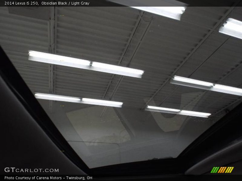 Obsidian Black / Light Gray 2014 Lexus IS 250