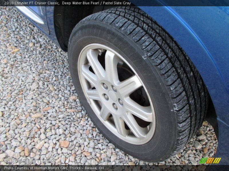 Deep Water Blue Pearl / Pastel Slate Gray 2010 Chrysler PT Cruiser Classic