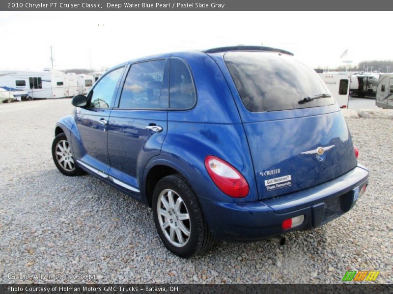 Deep Water Blue Pearl / Pastel Slate Gray 2010 Chrysler PT Cruiser Classic