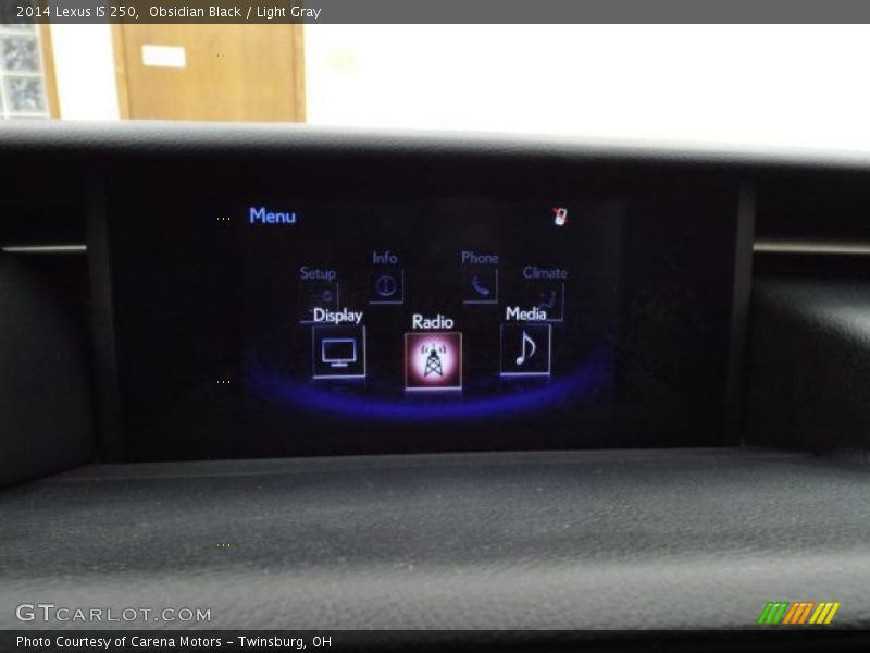Obsidian Black / Light Gray 2014 Lexus IS 250