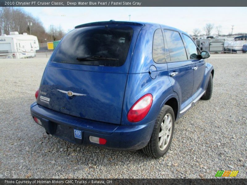 Deep Water Blue Pearl / Pastel Slate Gray 2010 Chrysler PT Cruiser Classic