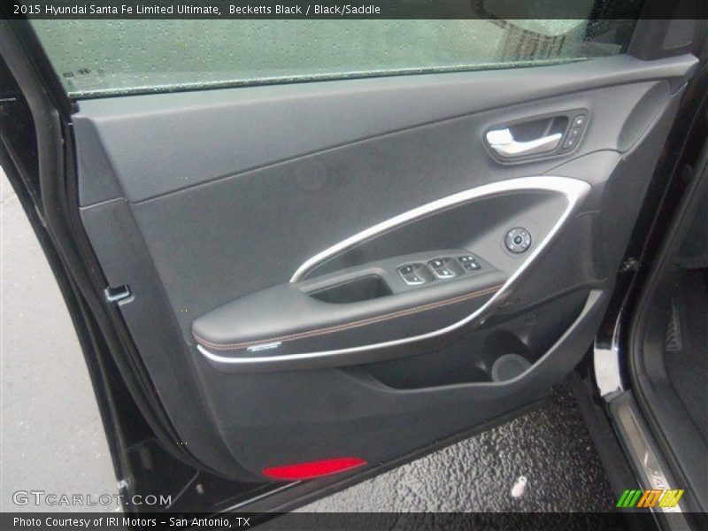 Becketts Black / Black/Saddle 2015 Hyundai Santa Fe Limited Ultimate