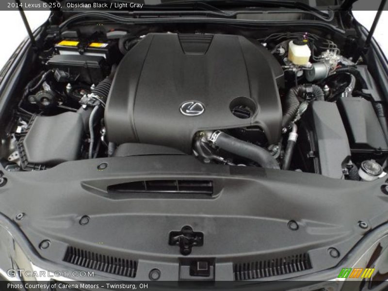 Obsidian Black / Light Gray 2014 Lexus IS 250