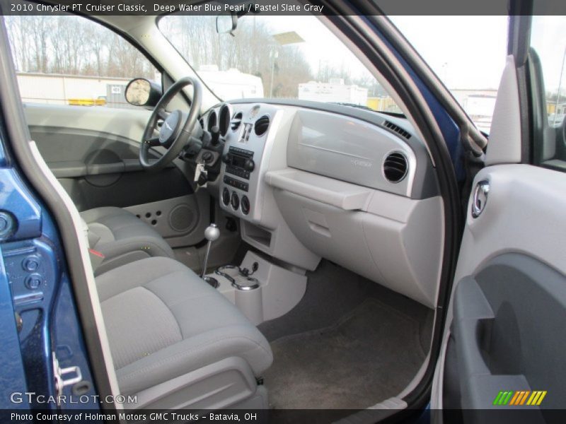 Deep Water Blue Pearl / Pastel Slate Gray 2010 Chrysler PT Cruiser Classic
