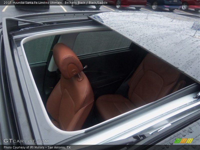 Sunroof of 2015 Santa Fe Limited Ultimate