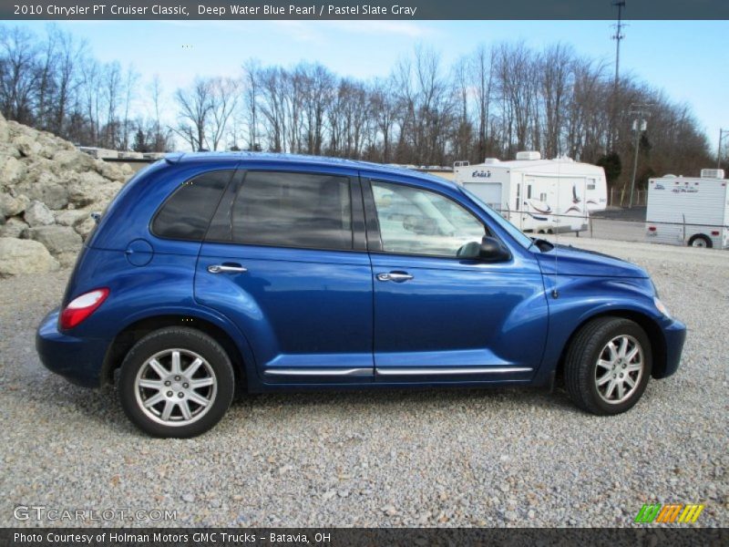 Deep Water Blue Pearl / Pastel Slate Gray 2010 Chrysler PT Cruiser Classic