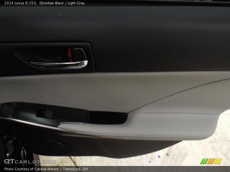 Obsidian Black / Light Gray 2014 Lexus IS 250