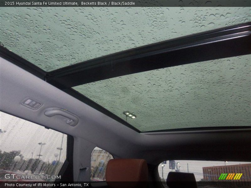Sunroof of 2015 Santa Fe Limited Ultimate