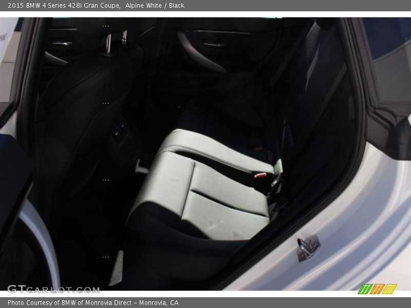 Alpine White / Black 2015 BMW 4 Series 428i Gran Coupe