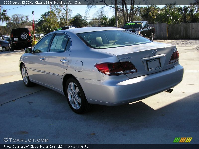 Classic Silver Metallic / Ash Gray 2005 Lexus ES 330