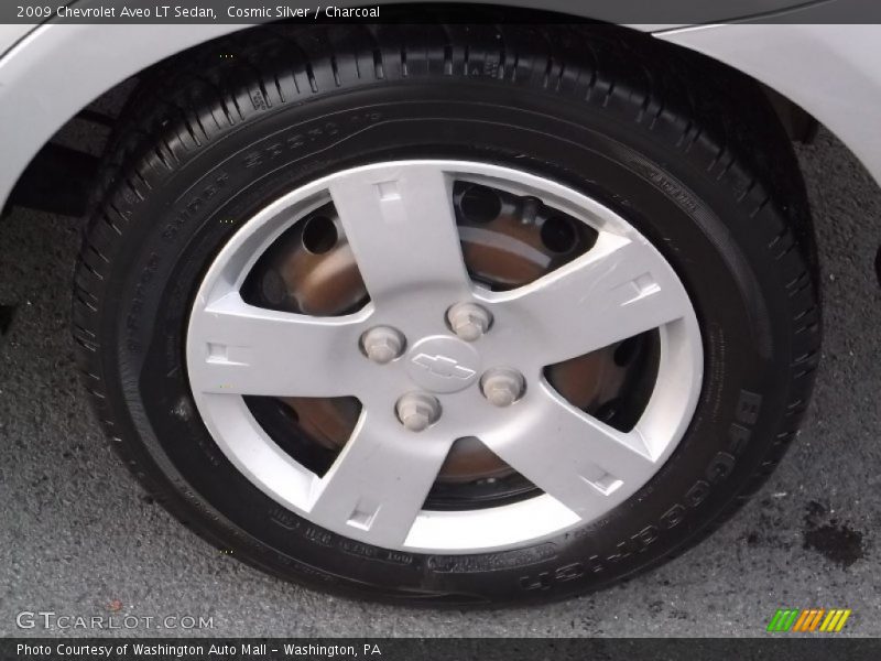 Cosmic Silver / Charcoal 2009 Chevrolet Aveo LT Sedan