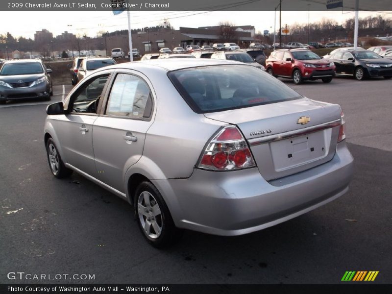 Cosmic Silver / Charcoal 2009 Chevrolet Aveo LT Sedan