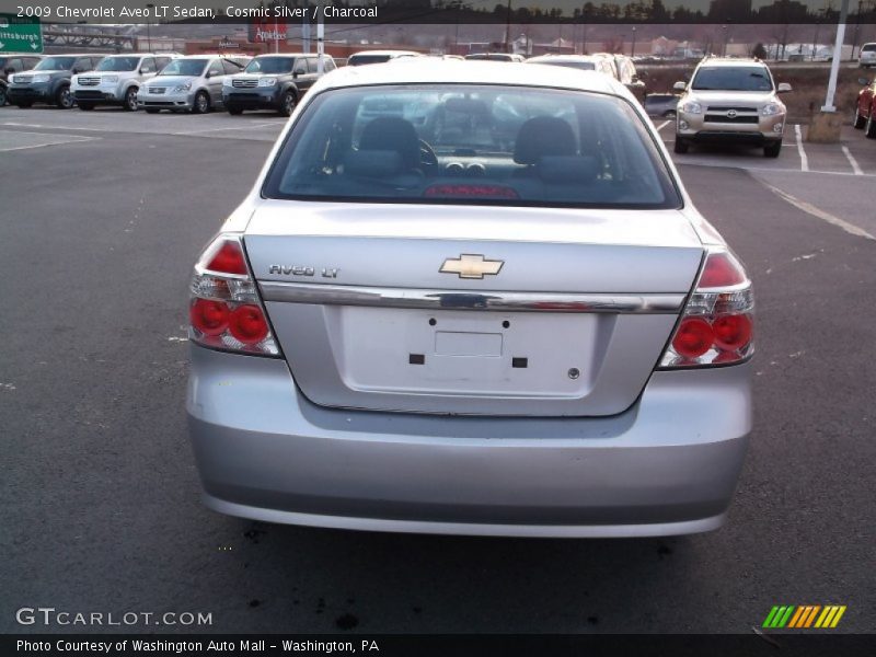 Cosmic Silver / Charcoal 2009 Chevrolet Aveo LT Sedan