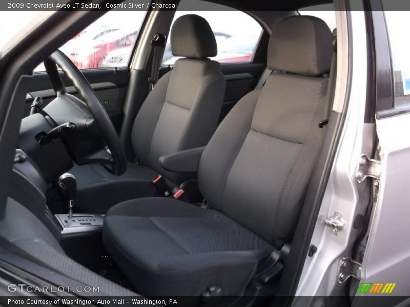 Cosmic Silver / Charcoal 2009 Chevrolet Aveo LT Sedan