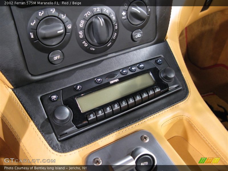 Red / Beige 2002 Ferrari 575M Maranello F1