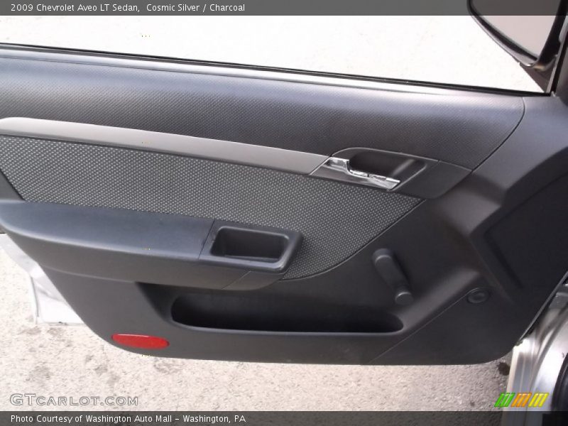 Cosmic Silver / Charcoal 2009 Chevrolet Aveo LT Sedan