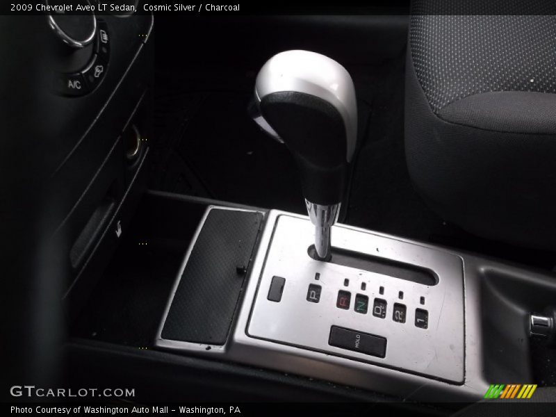 Cosmic Silver / Charcoal 2009 Chevrolet Aveo LT Sedan