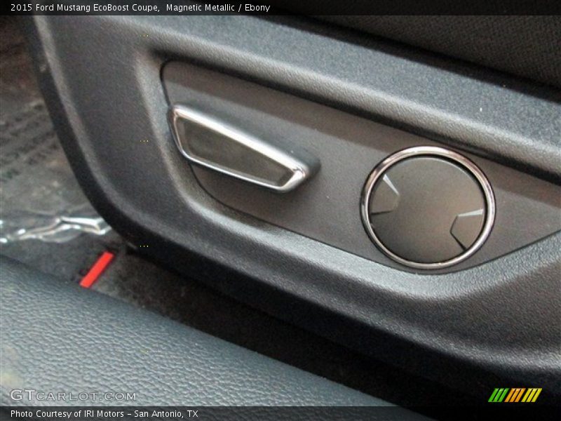 Magnetic Metallic / Ebony 2015 Ford Mustang EcoBoost Coupe