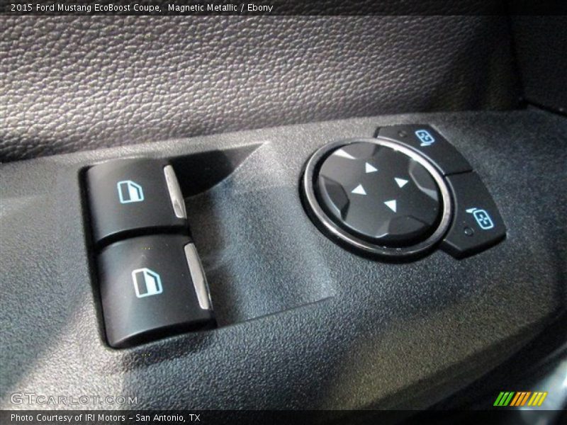 Magnetic Metallic / Ebony 2015 Ford Mustang EcoBoost Coupe
