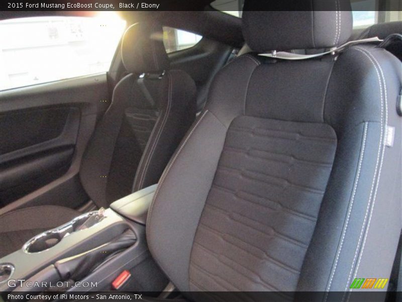 Black / Ebony 2015 Ford Mustang EcoBoost Coupe