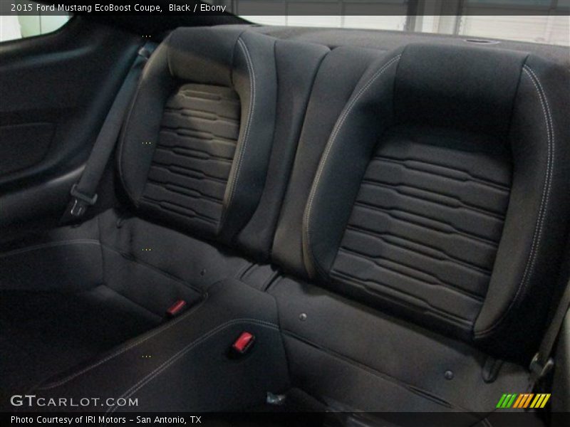 Black / Ebony 2015 Ford Mustang EcoBoost Coupe
