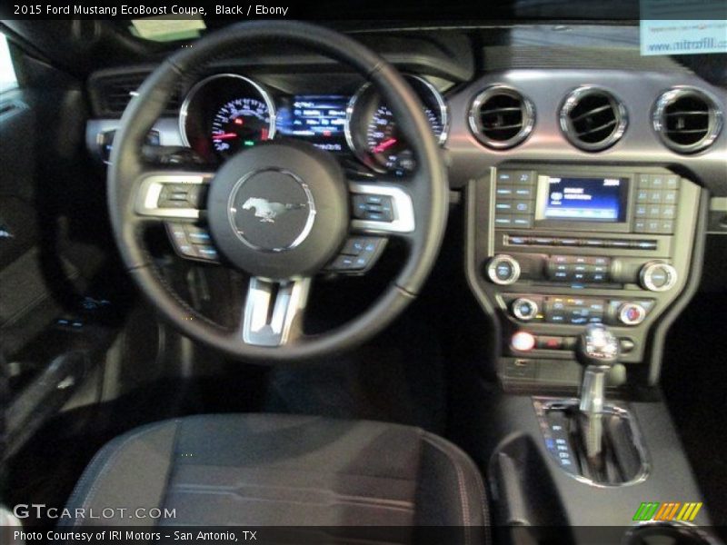 Black / Ebony 2015 Ford Mustang EcoBoost Coupe