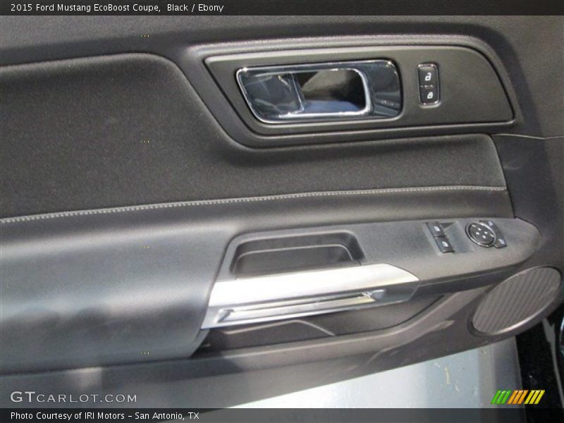 Black / Ebony 2015 Ford Mustang EcoBoost Coupe