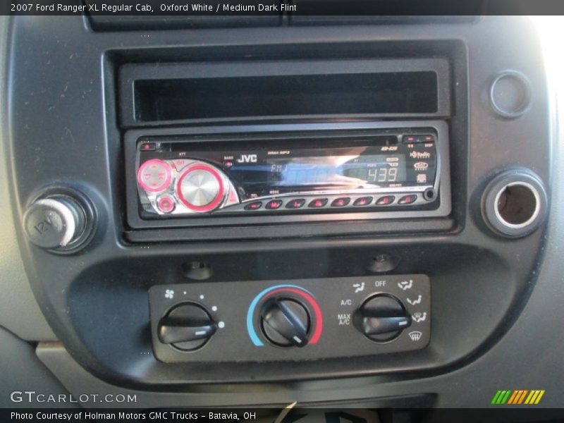 Oxford White / Medium Dark Flint 2007 Ford Ranger XL Regular Cab