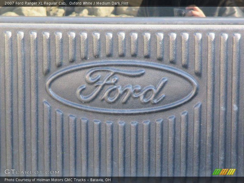 Oxford White / Medium Dark Flint 2007 Ford Ranger XL Regular Cab