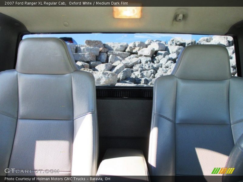 Oxford White / Medium Dark Flint 2007 Ford Ranger XL Regular Cab