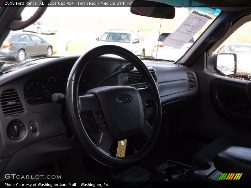 Torch Red / Medium Dark Flint 2008 Ford Ranger XLT SuperCab 4x4