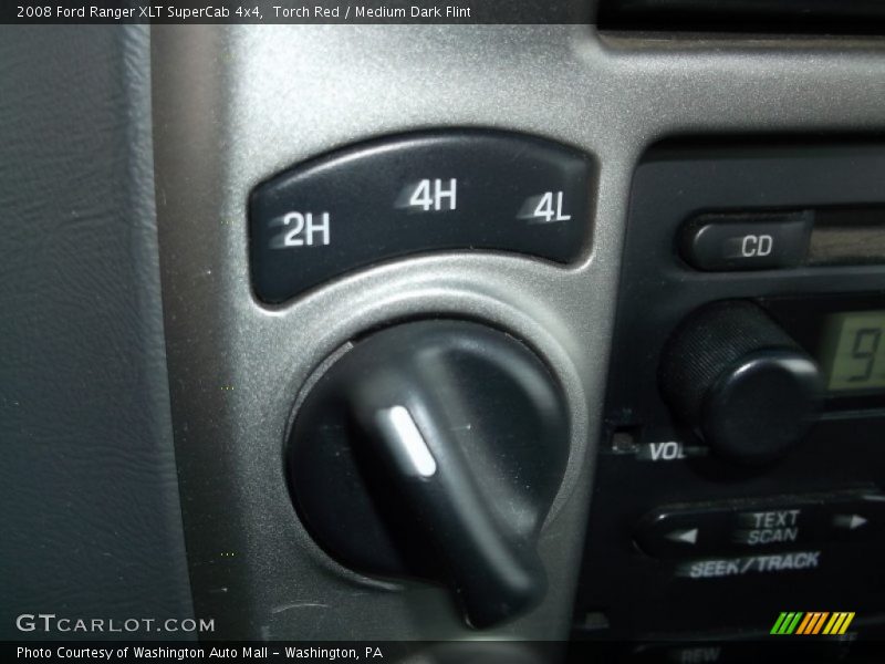 Torch Red / Medium Dark Flint 2008 Ford Ranger XLT SuperCab 4x4