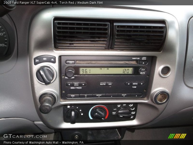 Torch Red / Medium Dark Flint 2008 Ford Ranger XLT SuperCab 4x4