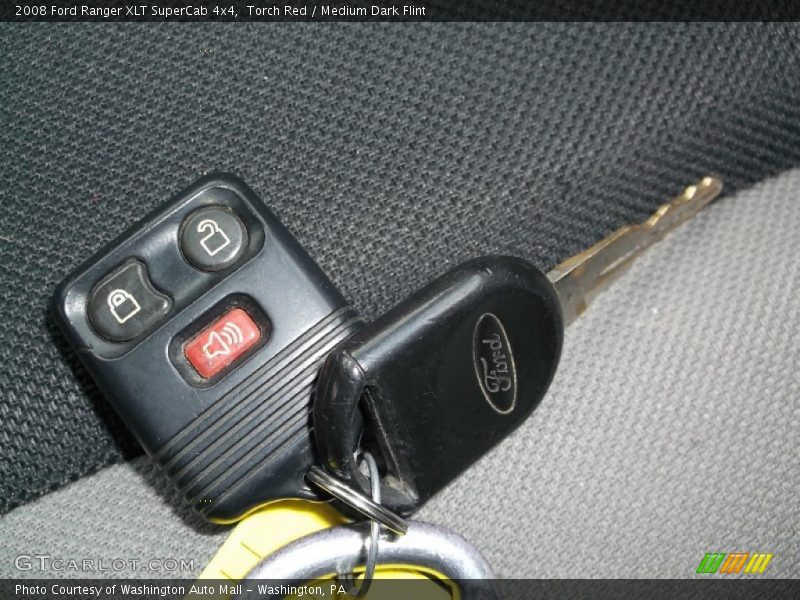 Torch Red / Medium Dark Flint 2008 Ford Ranger XLT SuperCab 4x4