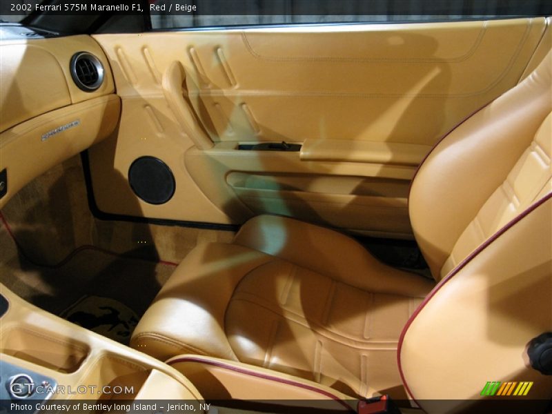 Red / Beige 2002 Ferrari 575M Maranello F1