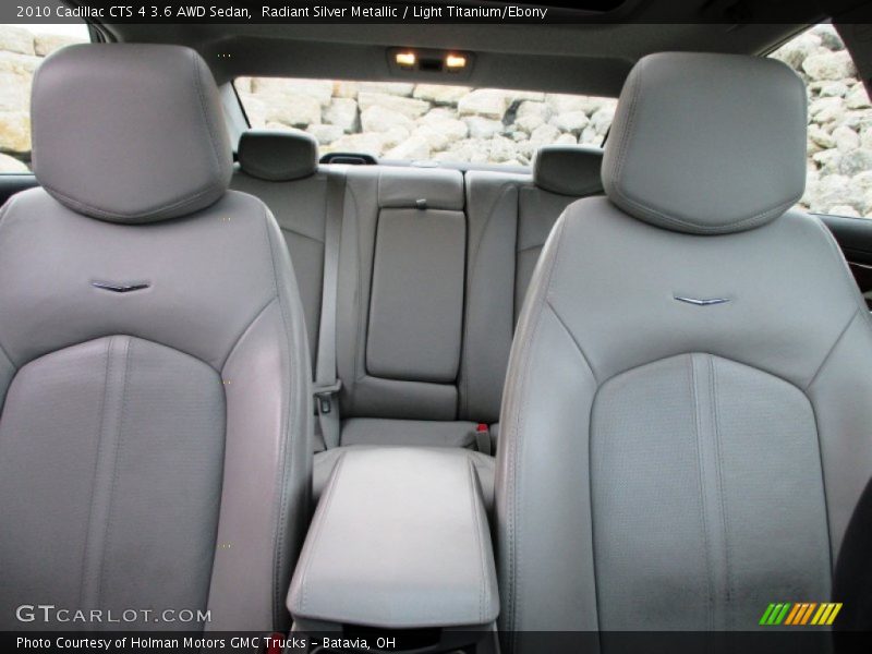 Radiant Silver Metallic / Light Titanium/Ebony 2010 Cadillac CTS 4 3.6 AWD Sedan