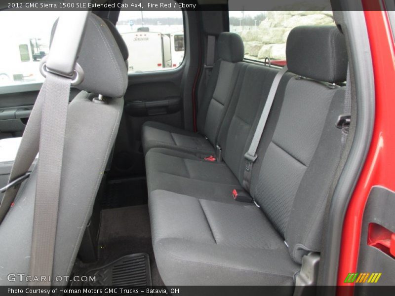 Fire Red / Ebony 2012 GMC Sierra 1500 SLE Extended Cab 4x4